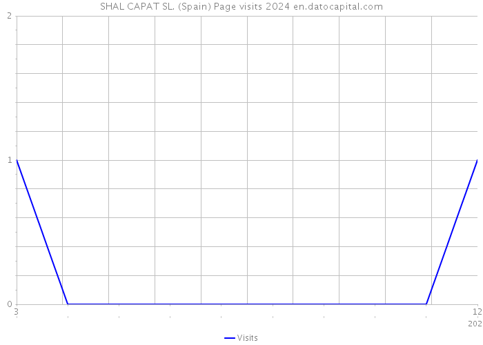 SHAL CAPAT SL. (Spain) Page visits 2024 