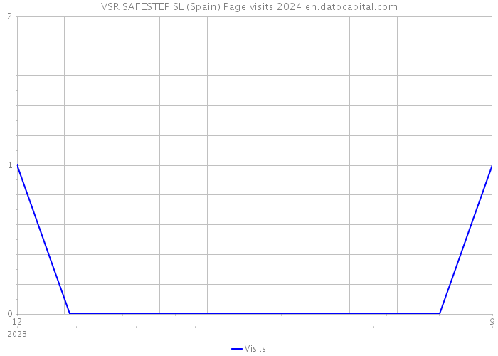 VSR SAFESTEP SL (Spain) Page visits 2024 