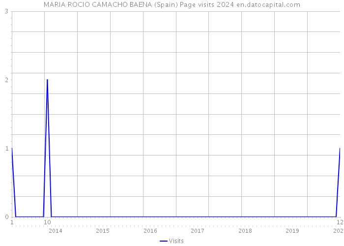 MARIA ROCIO CAMACHO BAENA (Spain) Page visits 2024 