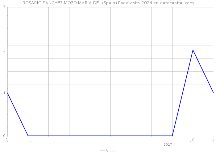 ROSARIO SANCHEZ MOZO MARIA DEL (Spain) Page visits 2024 