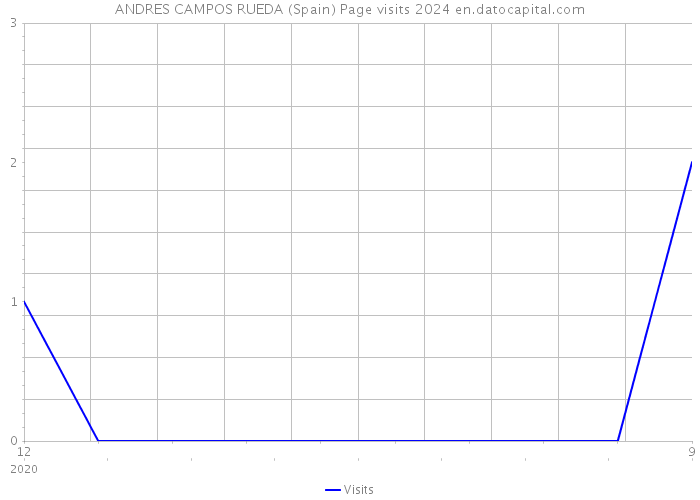 ANDRES CAMPOS RUEDA (Spain) Page visits 2024 