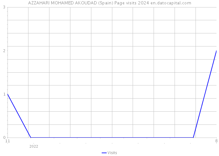 AZZAHARI MOHAMED AKOUDAD (Spain) Page visits 2024 