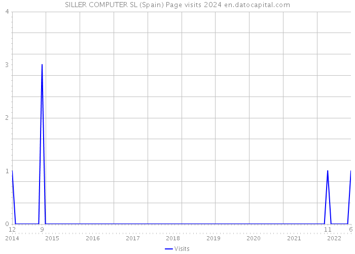 SILLER COMPUTER SL (Spain) Page visits 2024 