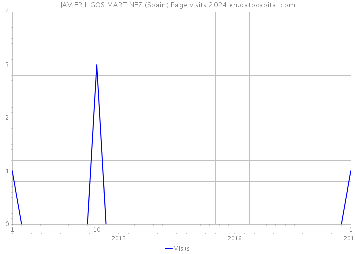 JAVIER LIGOS MARTINEZ (Spain) Page visits 2024 