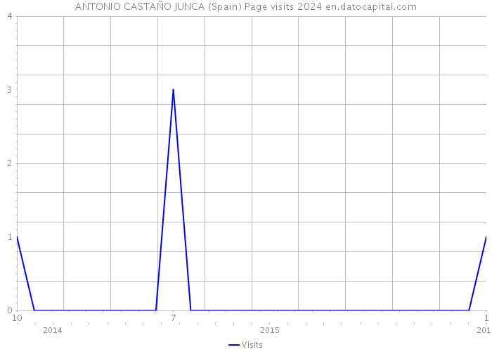 ANTONIO CASTAÑO JUNCA (Spain) Page visits 2024 