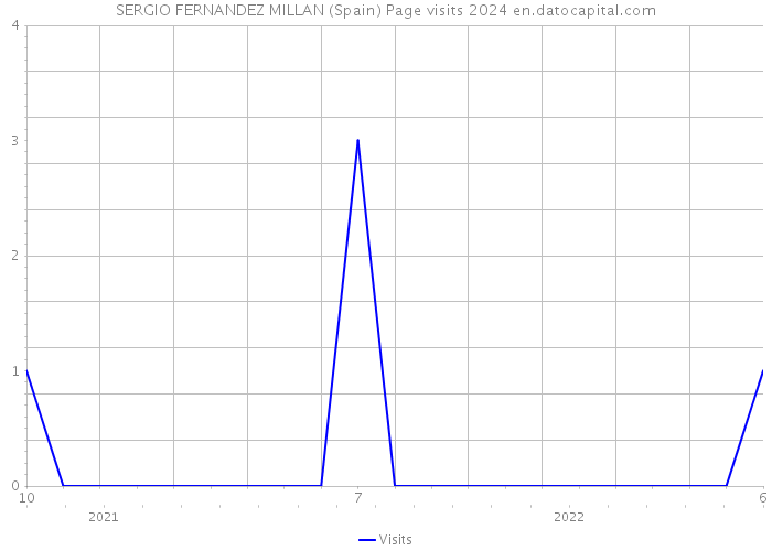 SERGIO FERNANDEZ MILLAN (Spain) Page visits 2024 