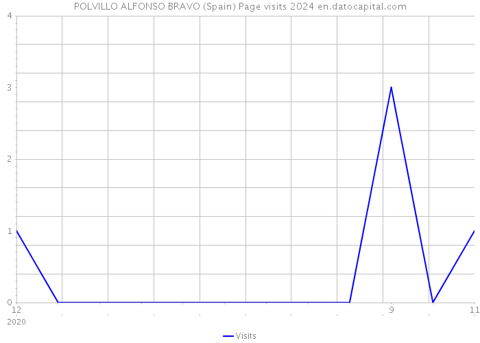 POLVILLO ALFONSO BRAVO (Spain) Page visits 2024 