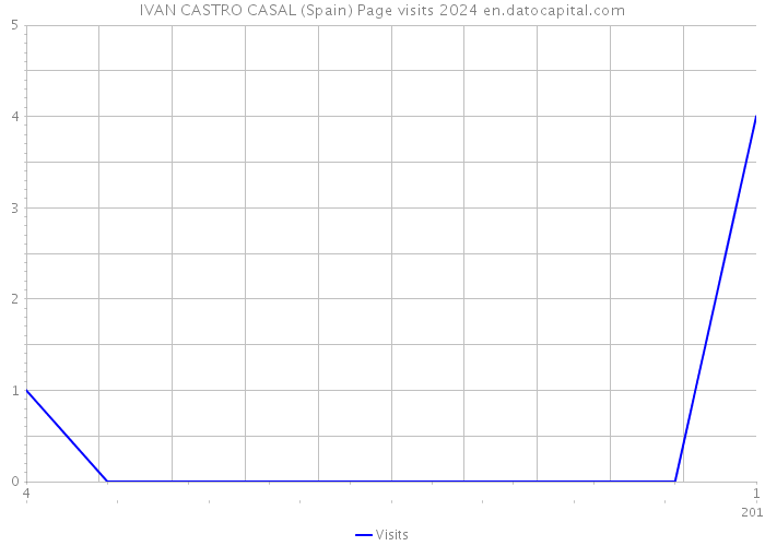 IVAN CASTRO CASAL (Spain) Page visits 2024 