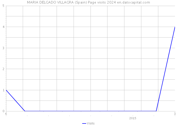 MARIA DELGADO VILLAGRA (Spain) Page visits 2024 