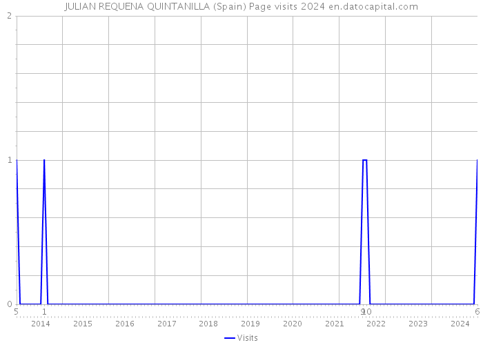 JULIAN REQUENA QUINTANILLA (Spain) Page visits 2024 