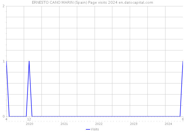 ERNESTO CANO MARIN (Spain) Page visits 2024 