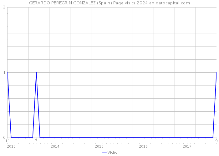 GERARDO PEREGRIN GONZALEZ (Spain) Page visits 2024 