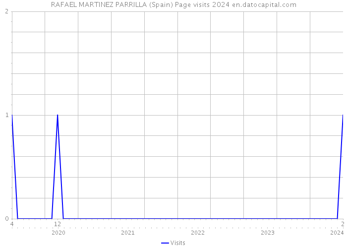 RAFAEL MARTINEZ PARRILLA (Spain) Page visits 2024 