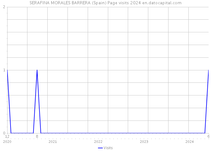 SERAFINA MORALES BARRERA (Spain) Page visits 2024 
