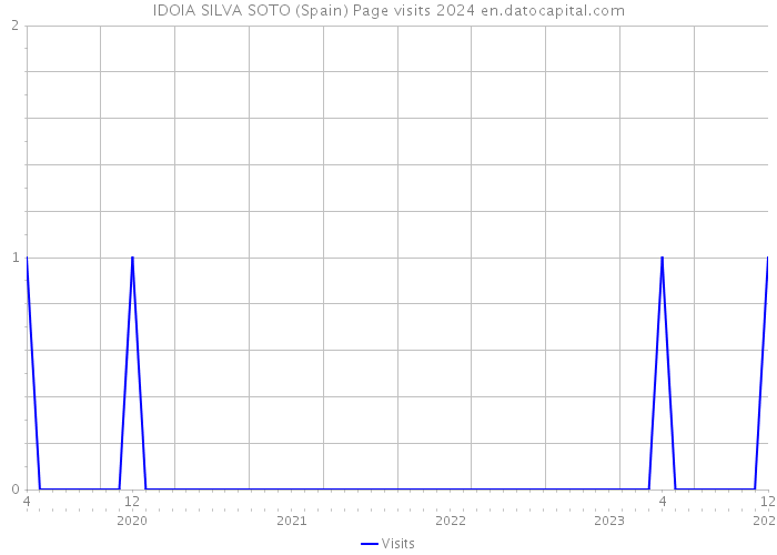 IDOIA SILVA SOTO (Spain) Page visits 2024 