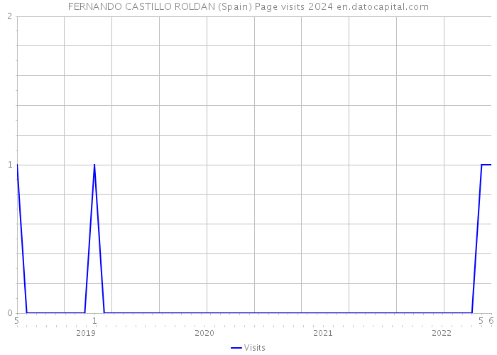 FERNANDO CASTILLO ROLDAN (Spain) Page visits 2024 