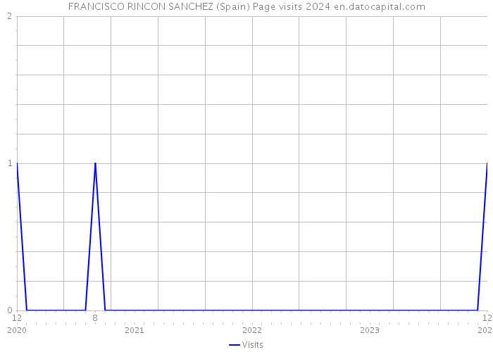 FRANCISCO RINCON SANCHEZ (Spain) Page visits 2024 
