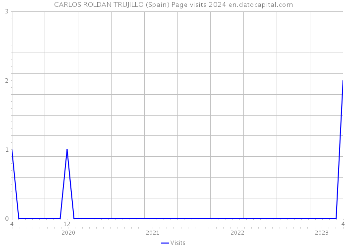 CARLOS ROLDAN TRUJILLO (Spain) Page visits 2024 