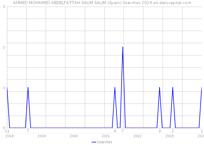AHMED MOHAMED ABDELFATTAH SALIM SALIM (Spain) Searches 2024 