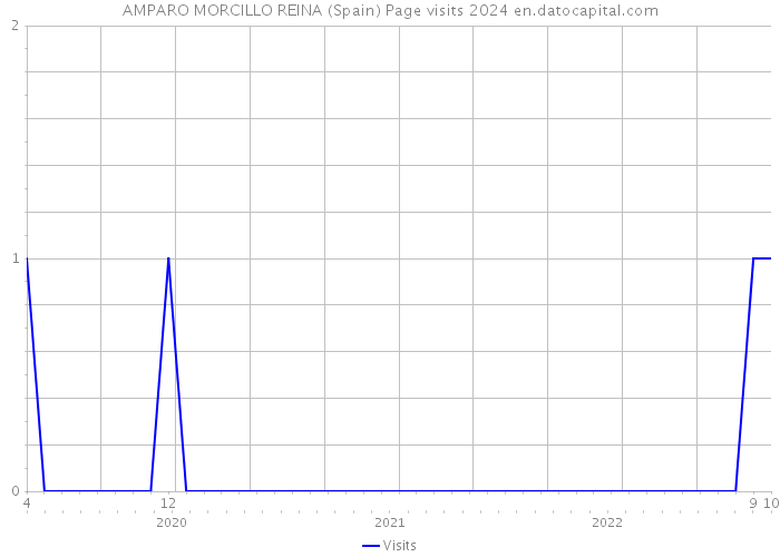 AMPARO MORCILLO REINA (Spain) Page visits 2024 