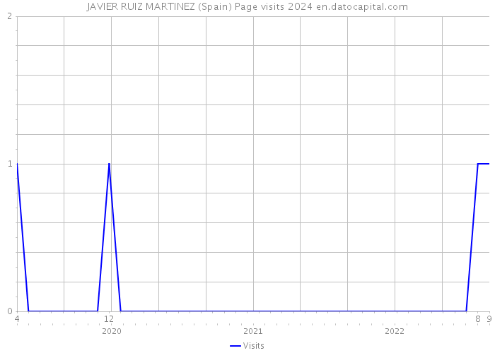 JAVIER RUIZ MARTINEZ (Spain) Page visits 2024 