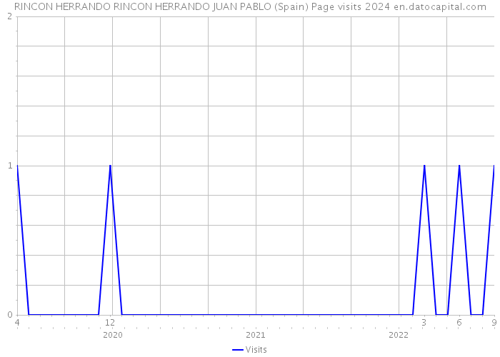 RINCON HERRANDO RINCON HERRANDO JUAN PABLO (Spain) Page visits 2024 