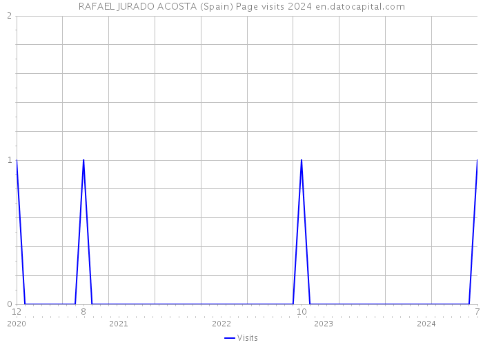 RAFAEL JURADO ACOSTA (Spain) Page visits 2024 
