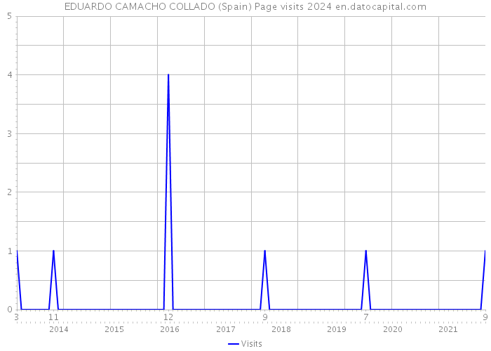 EDUARDO CAMACHO COLLADO (Spain) Page visits 2024 