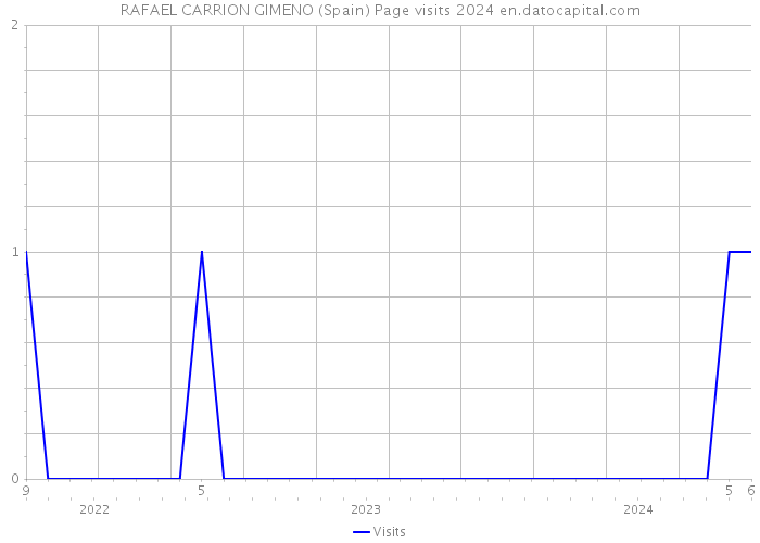 RAFAEL CARRION GIMENO (Spain) Page visits 2024 