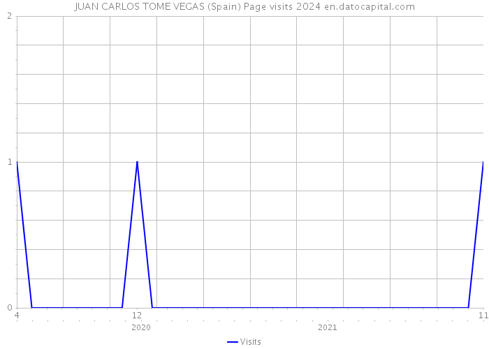 JUAN CARLOS TOME VEGAS (Spain) Page visits 2024 
