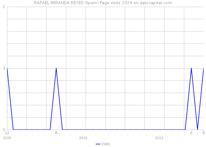 RAFAEL MIRANDA REYES (Spain) Page visits 2024 