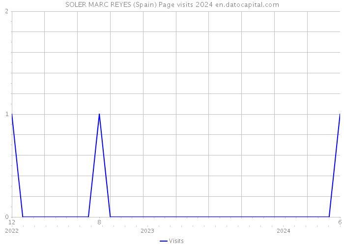 SOLER MARC REYES (Spain) Page visits 2024 