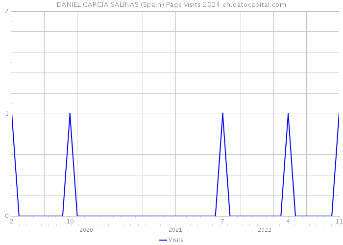 DANIEL GARCIA SALINAS (Spain) Page visits 2024 