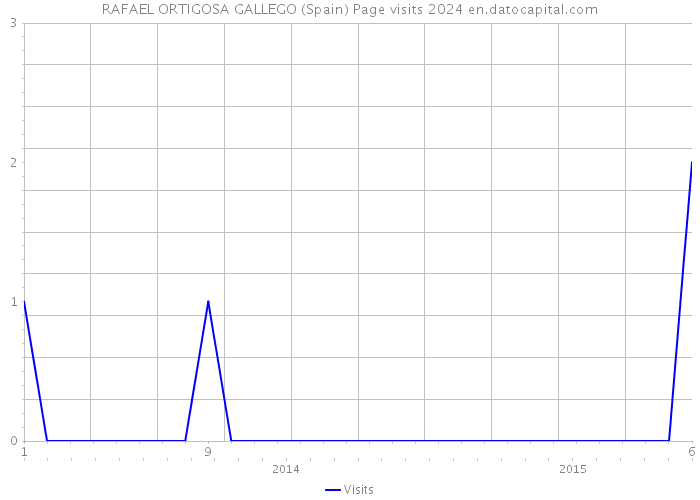 RAFAEL ORTIGOSA GALLEGO (Spain) Page visits 2024 