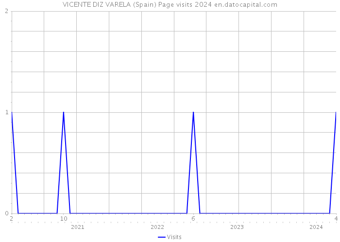 VICENTE DIZ VARELA (Spain) Page visits 2024 