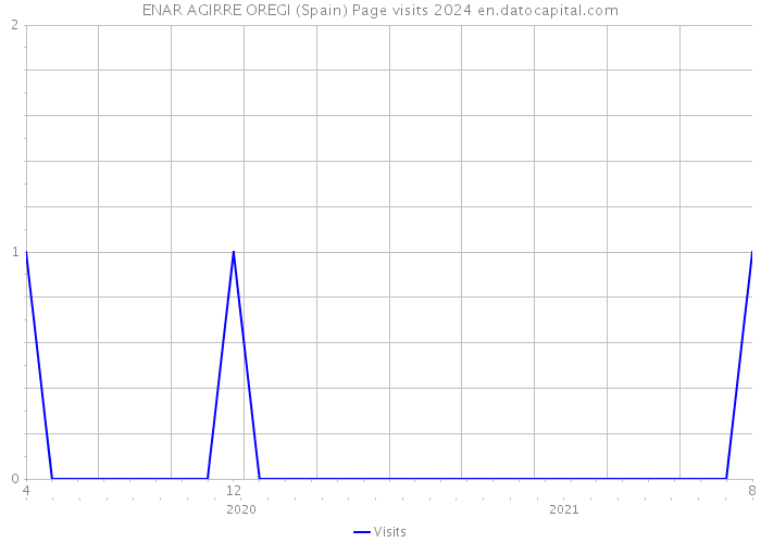ENAR AGIRRE OREGI (Spain) Page visits 2024 