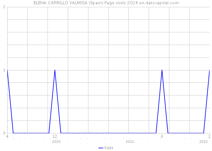 ELENA CARRILLO VALMISA (Spain) Page visits 2024 