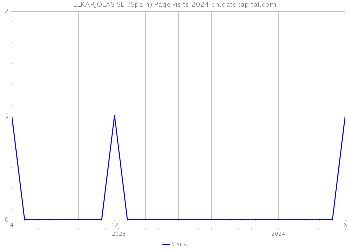 ELKARJOLAS SL. (Spain) Page visits 2024 