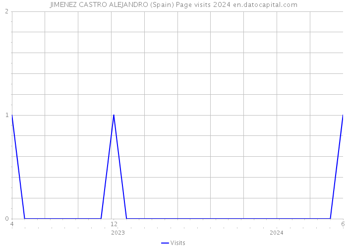 JIMENEZ CASTRO ALEJANDRO (Spain) Page visits 2024 