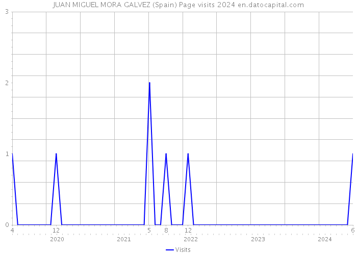 JUAN MIGUEL MORA GALVEZ (Spain) Page visits 2024 