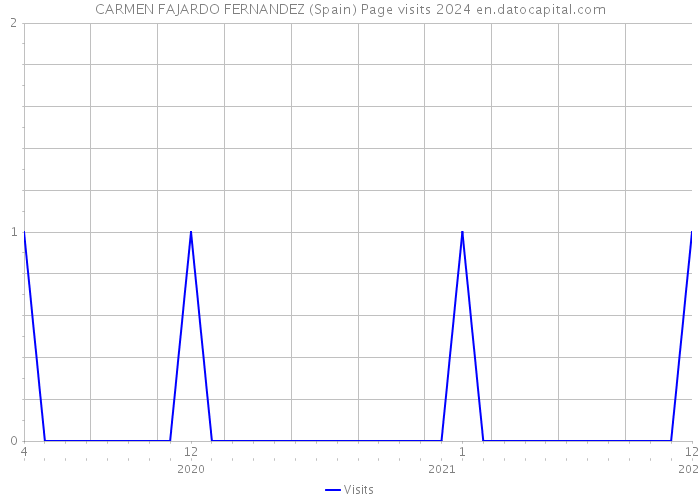 CARMEN FAJARDO FERNANDEZ (Spain) Page visits 2024 