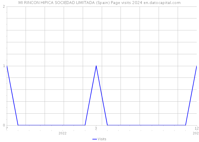 MI RINCON HIPICA SOCIEDAD LIMITADA (Spain) Page visits 2024 