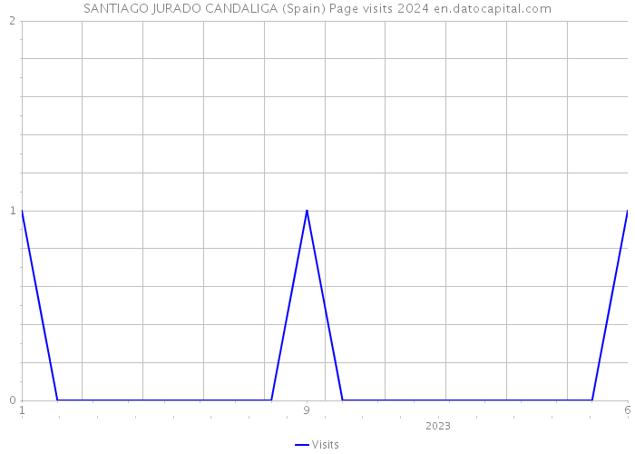 SANTIAGO JURADO CANDALIGA (Spain) Page visits 2024 