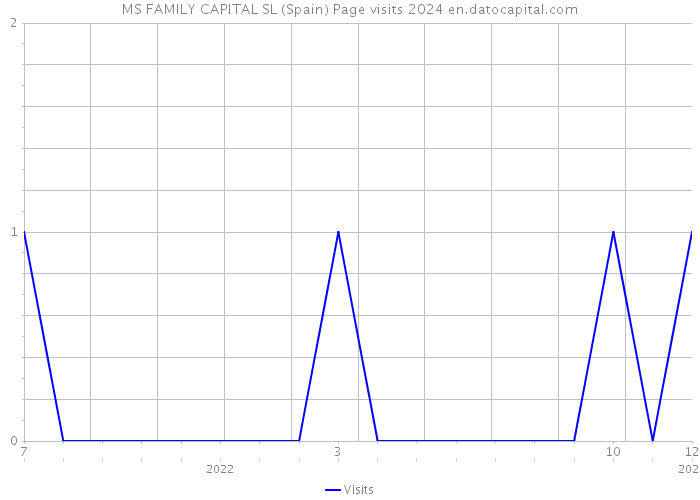 MS FAMILY CAPITAL SL (Spain) Page visits 2024 