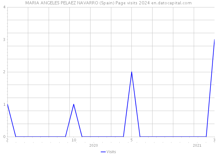 MARIA ANGELES PELAEZ NAVARRO (Spain) Page visits 2024 