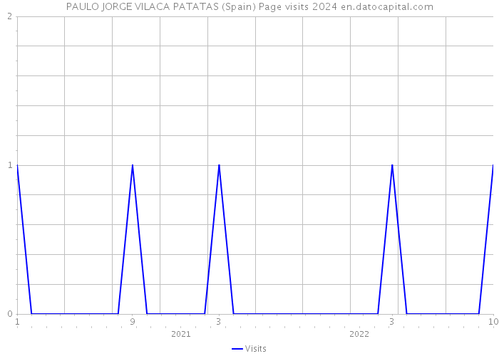 PAULO JORGE VILACA PATATAS (Spain) Page visits 2024 