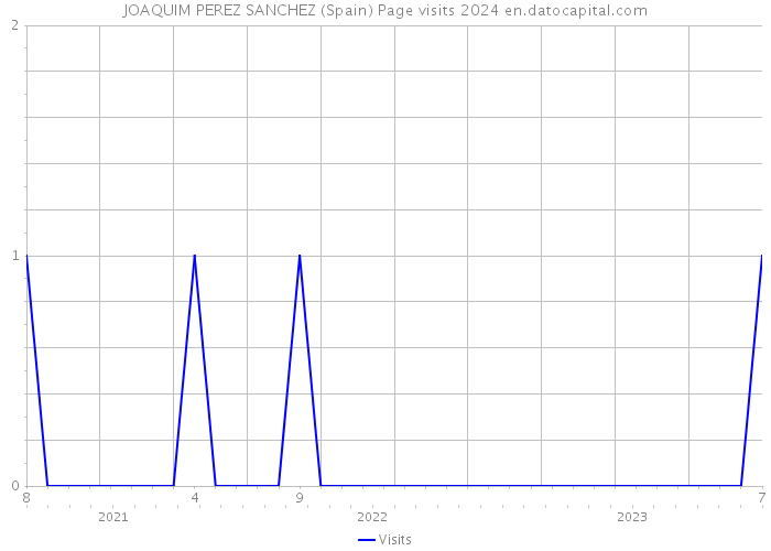 JOAQUIM PEREZ SANCHEZ (Spain) Page visits 2024 