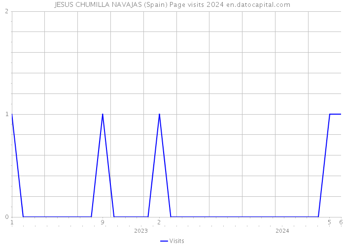 JESUS CHUMILLA NAVAJAS (Spain) Page visits 2024 