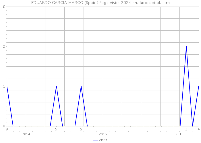 EDUARDO GARCIA MARCO (Spain) Page visits 2024 