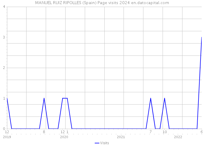 MANUEL RUIZ RIPOLLES (Spain) Page visits 2024 